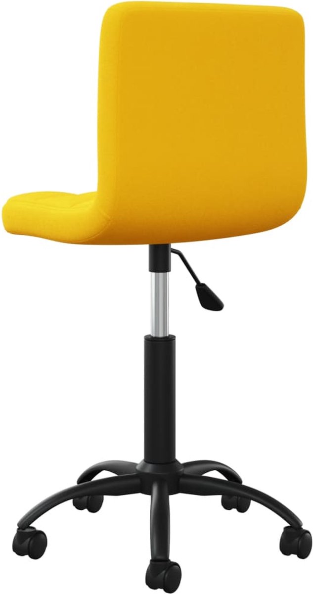Vidaxl Eetkamerstoelen 2 St Draaibaar Fluweel Mosterd - Geel