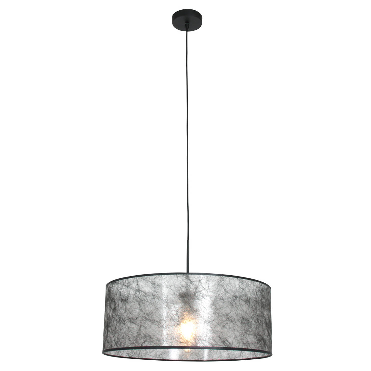 Steinhauer Hanglamp Sparkled Light 8152 Sizoflore Kap - Zwart