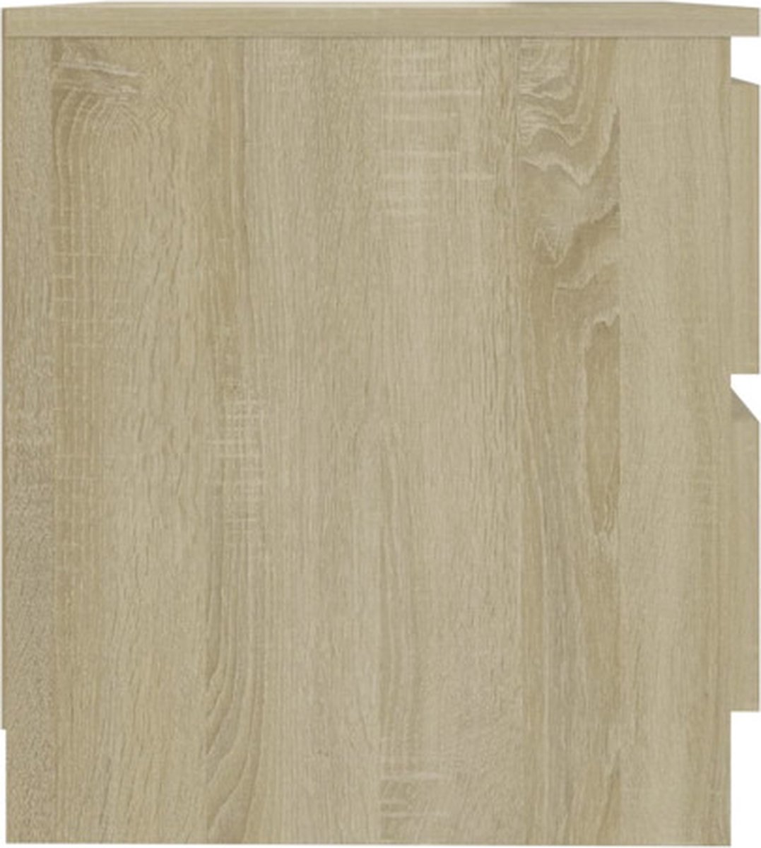 Vidaxl Nachtkastjes 2 St 50x39x43,5 Cm Spaanplaat Sonoma Eikenkleurig - Bruin