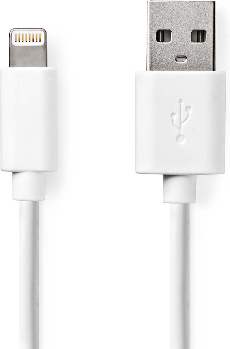 Nedis Lightning Kabel - Ccgt39300wt20
