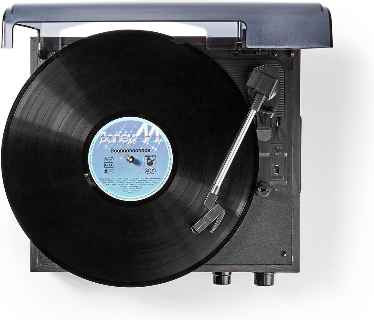 Nedis Platenspeler - Turn220bn - Bruin