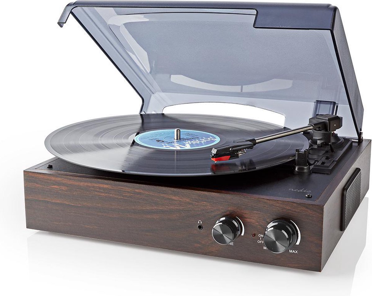 Nedis Platenspeler - Turn220bn - Bruin