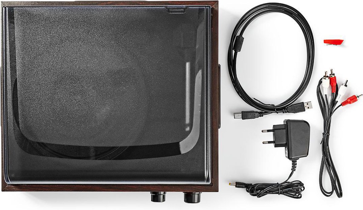 Nedis Platenspeler - Turn220bn - Bruin