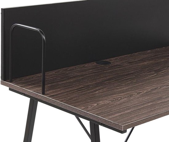 Beliani Hastings Bureau Spaanplaat 52 X 100 Cm - Bruin
