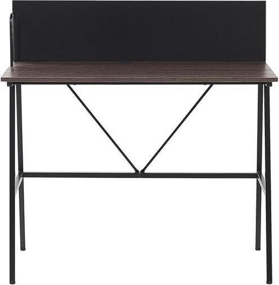 Beliani Hastings Bureau Spaanplaat 52 X 100 Cm - Bruin