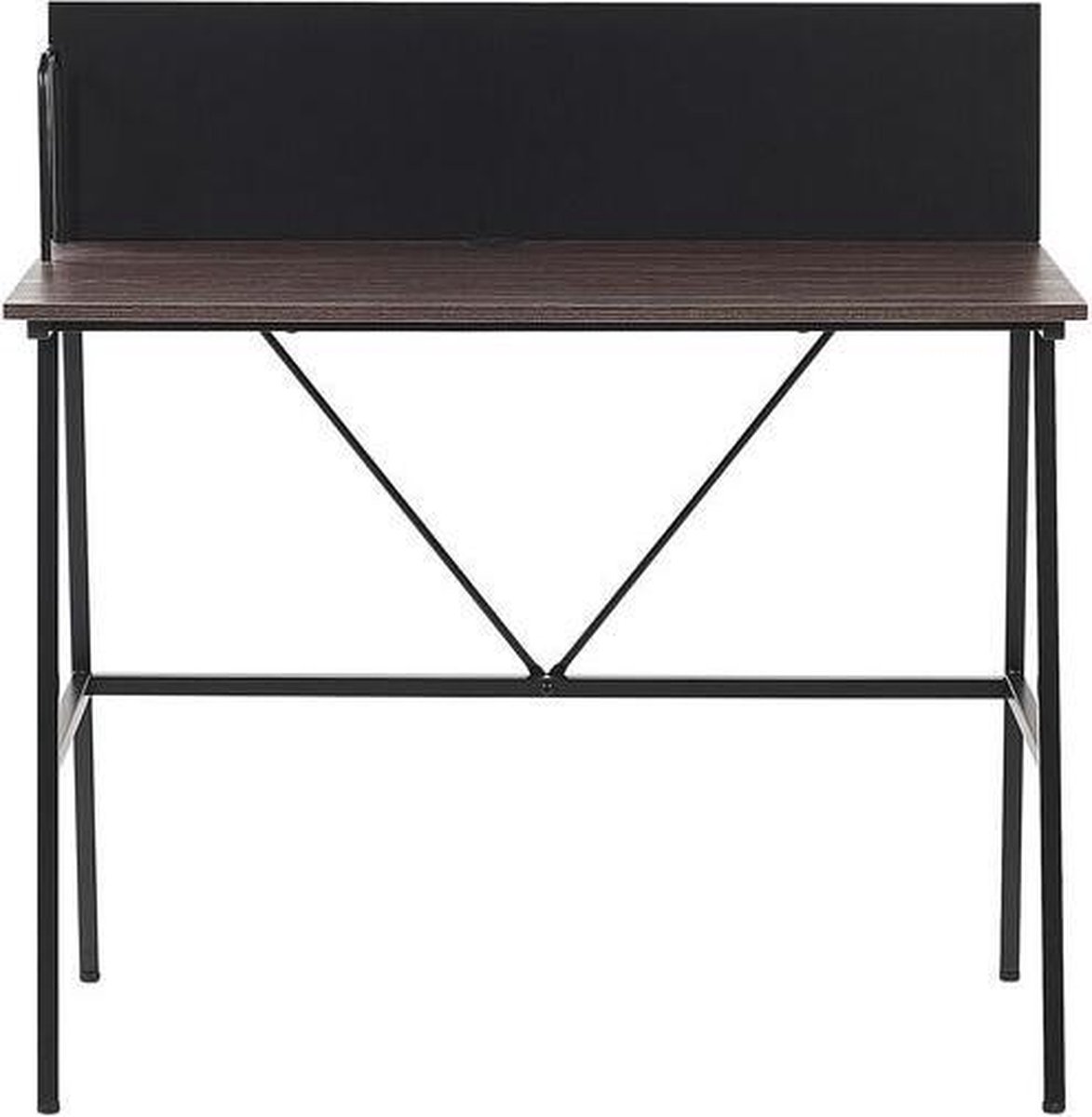 Beliani Hastings Bureau Spaanplaat 52 X 100 Cm - Bruin