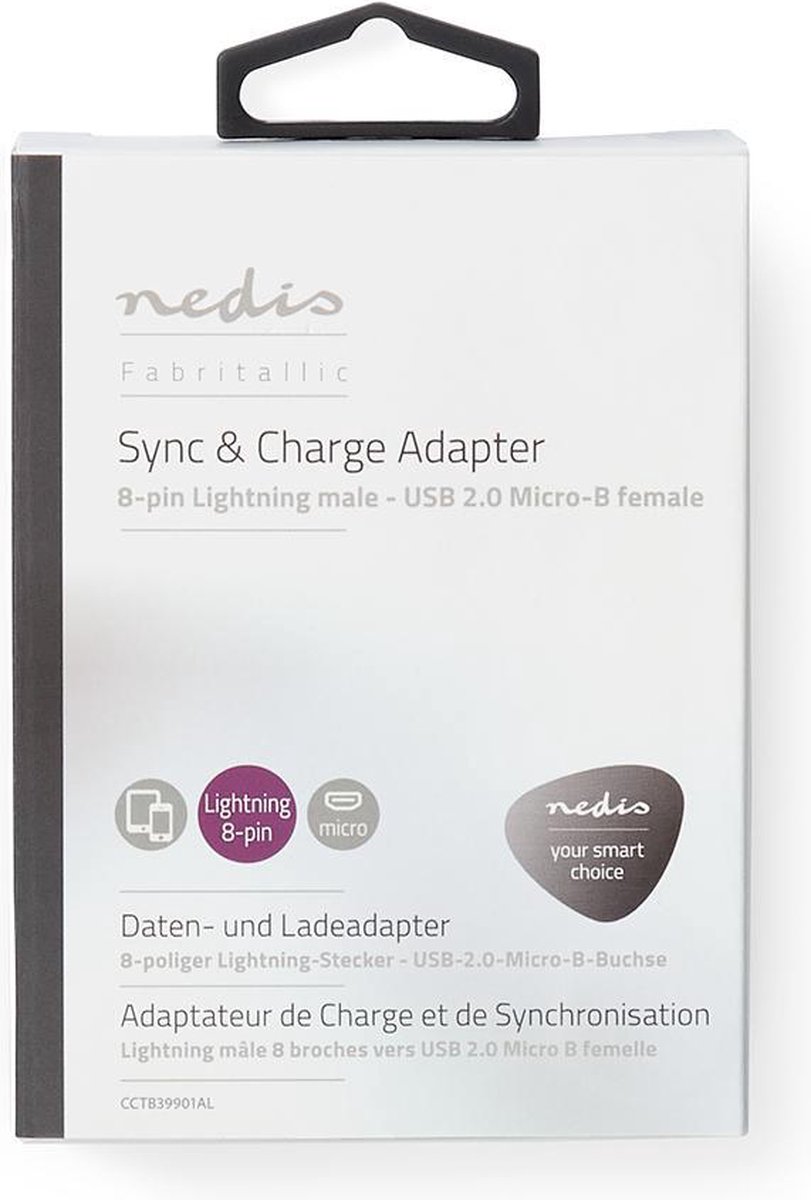 Nedis Lightning-adapter - Cctb39901al