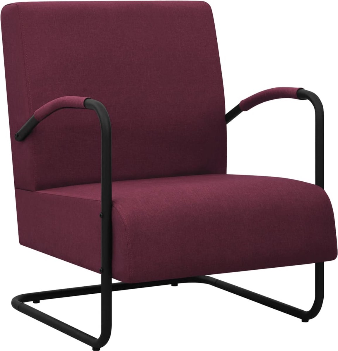 Vidaxl Fauteuil Stof - Paars