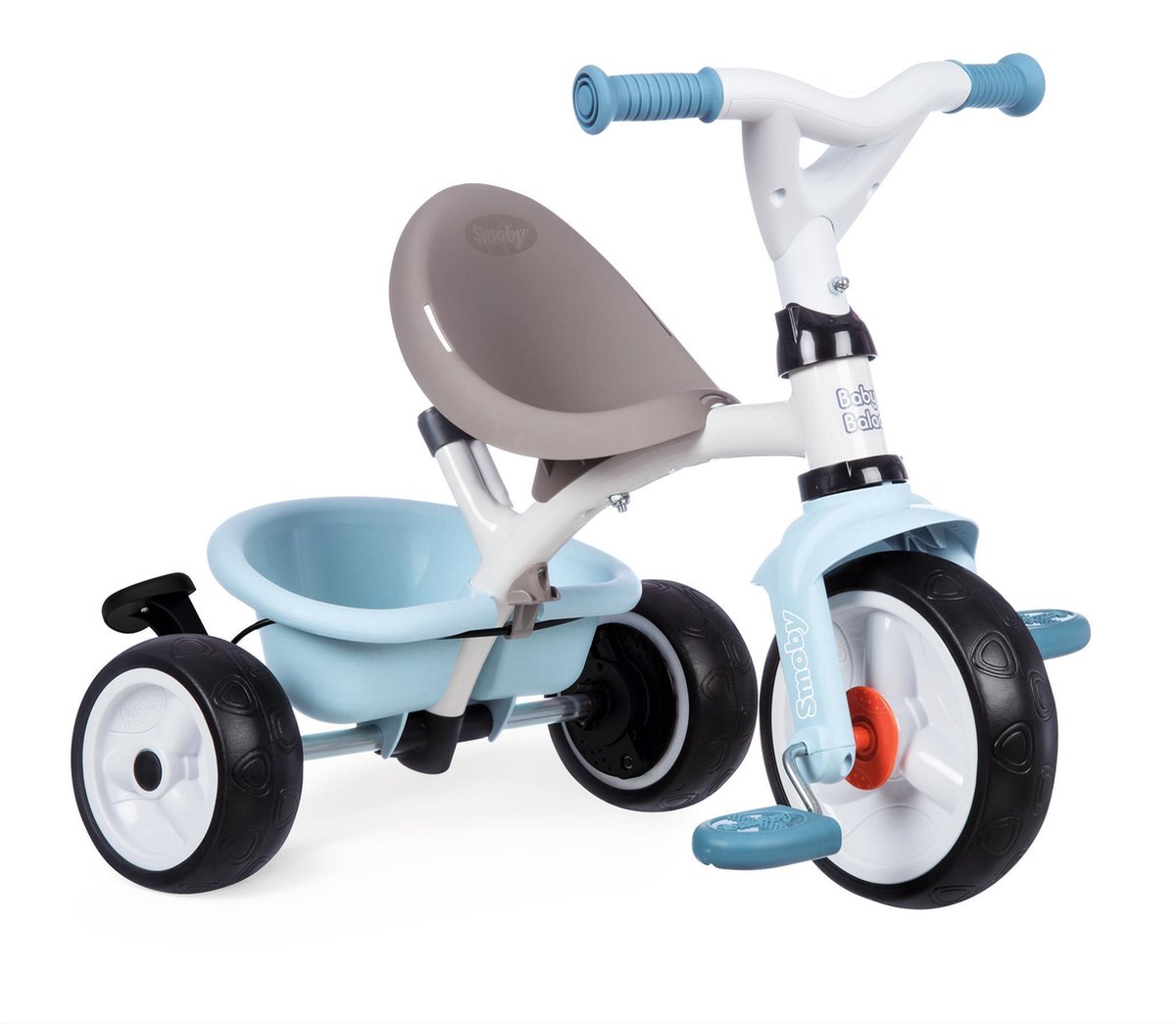 Smoby Driewieler Kind Baby Balade Plus Junior/grijs - Blauw