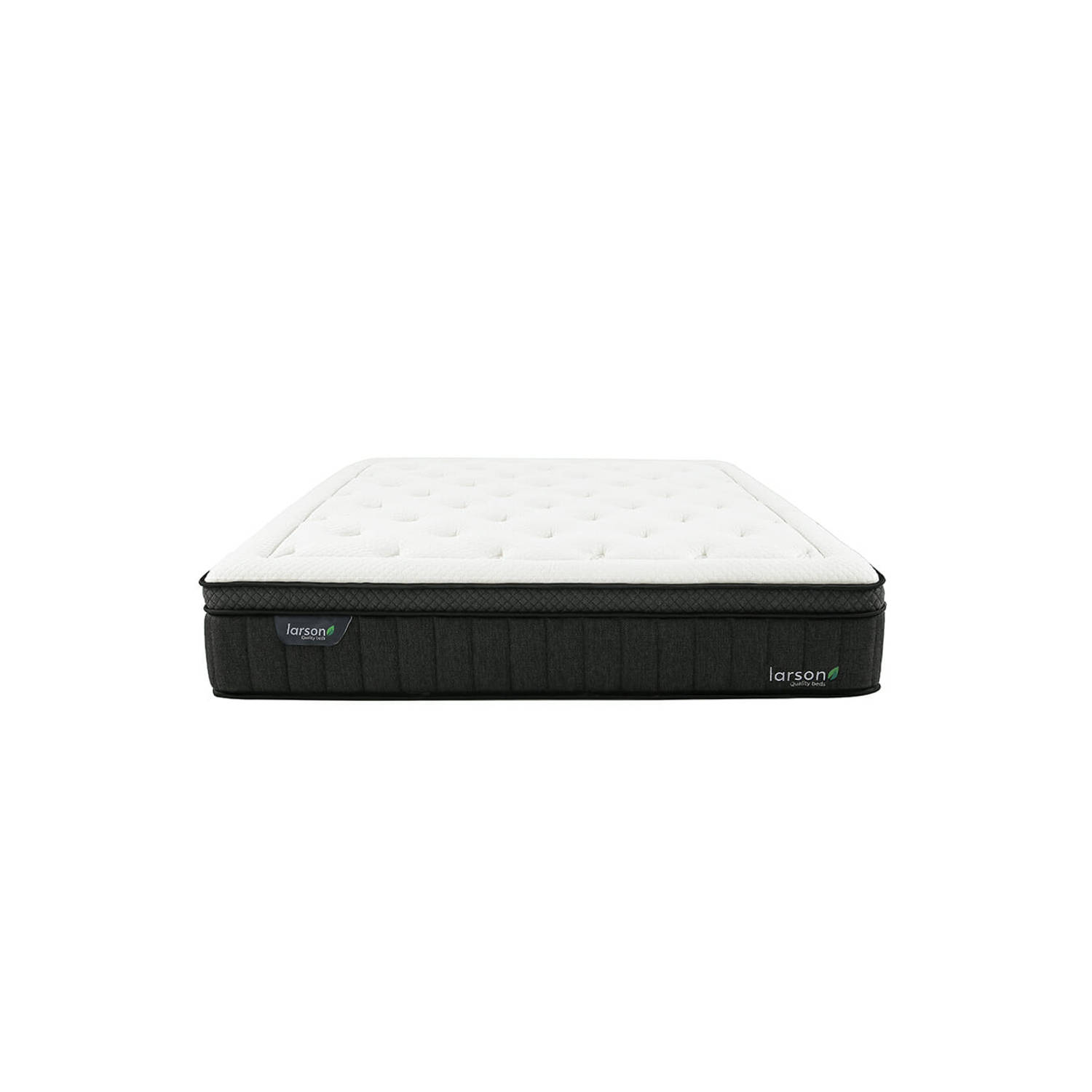 Larson Premium - Pocketvering En Memory Foam Matras - Larvik - 140x200 - Grijs