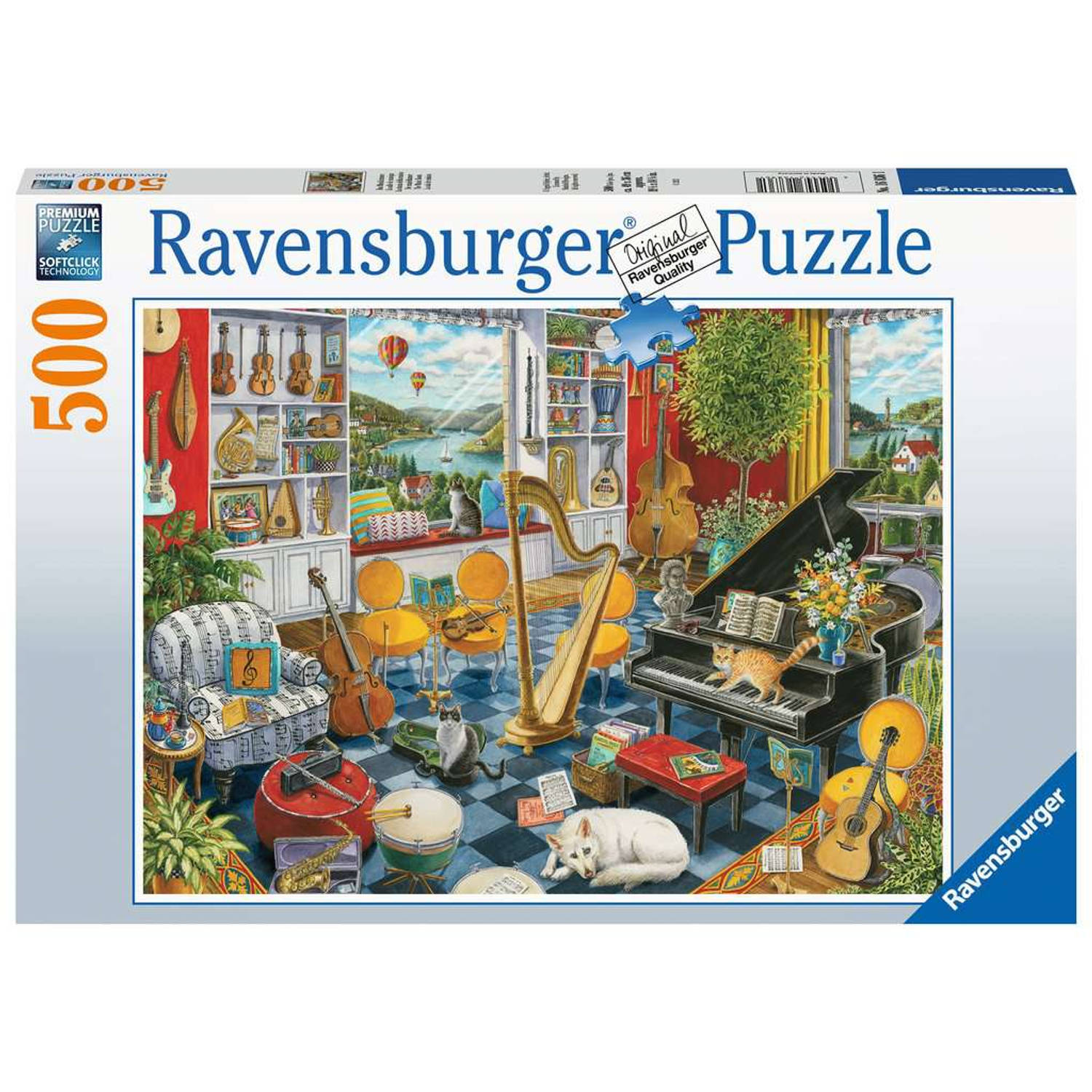 Ravensburger Puzzel De Muziekkamer 500st