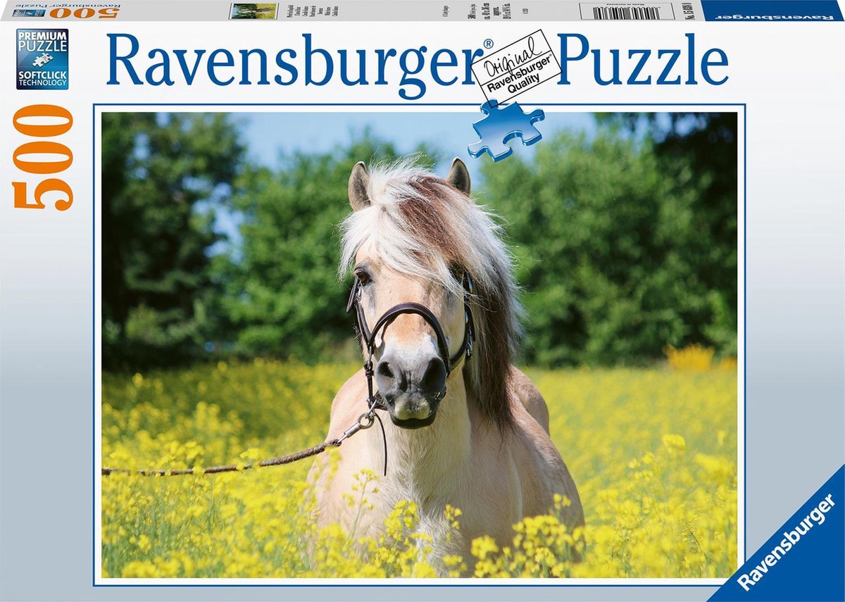 Ravensburger Puzzel Wit Paard 500pcs