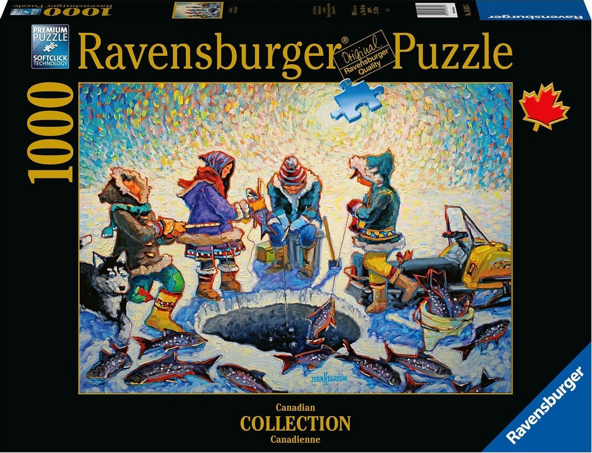 Ravensburger Puzzel Ijsvissen 1000st