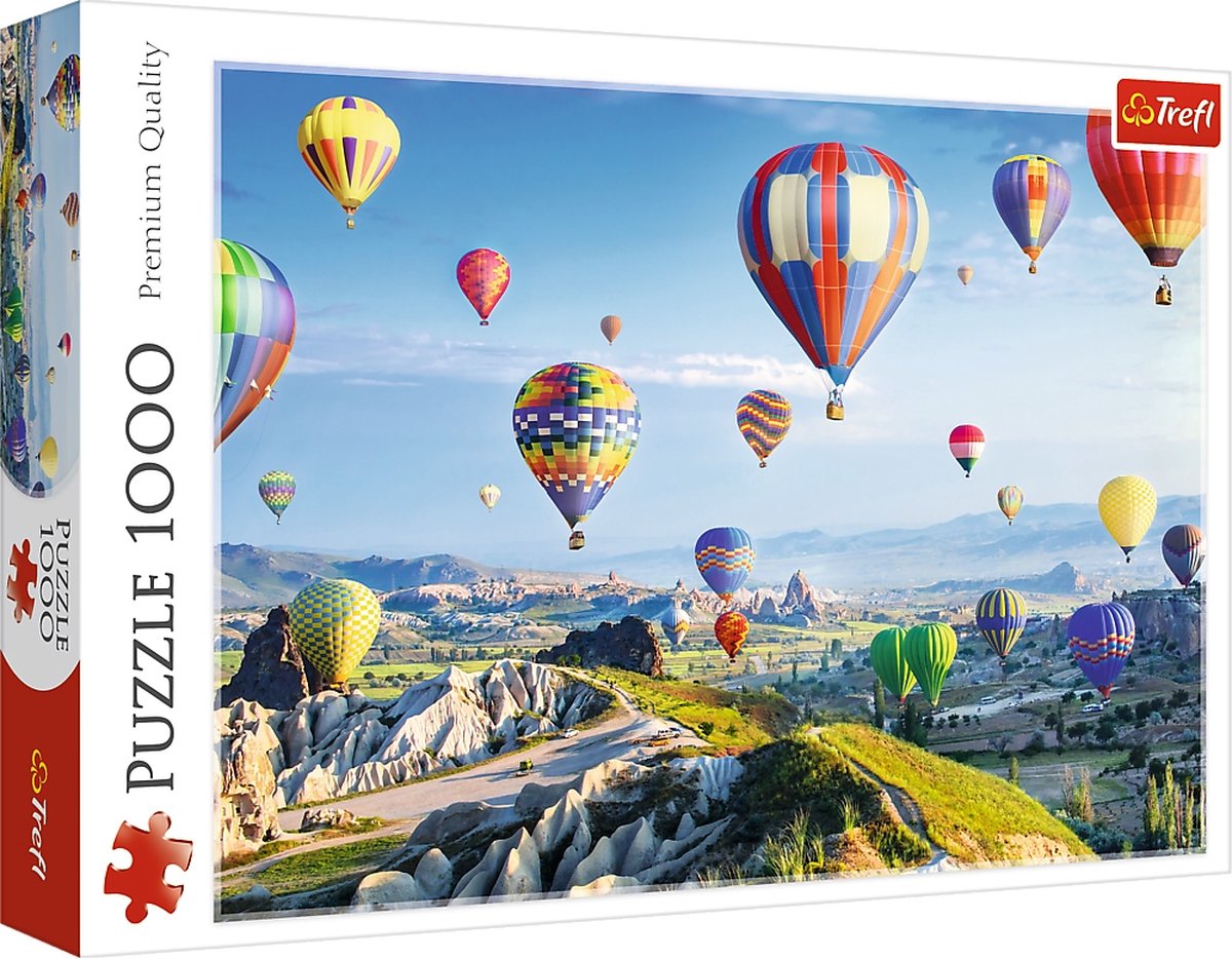 Massamarkt Puzzel Uitzicht Over Cappadocie 1000pcs