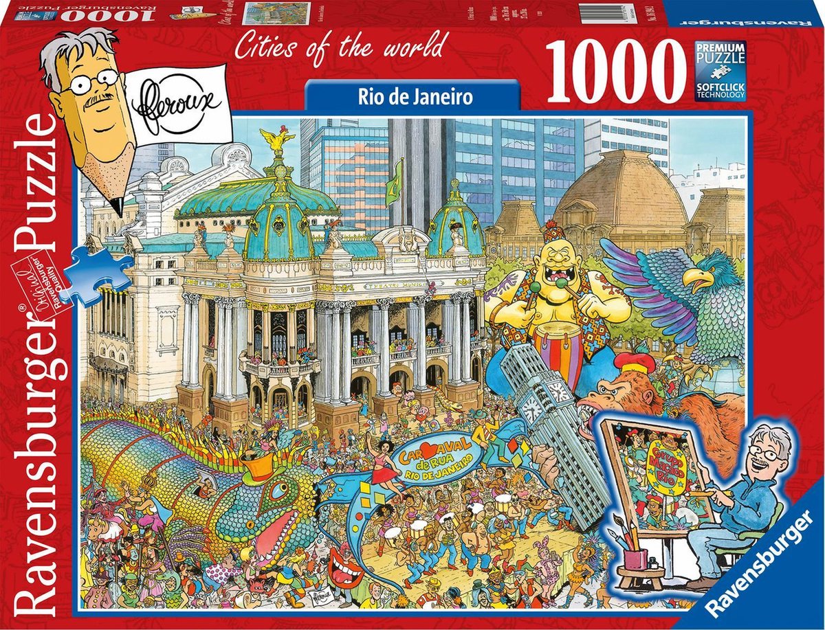 Ravensburger Puzzel Rio De Janeiro 1000