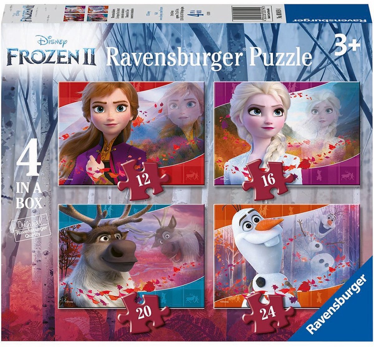 Ravensburger Puzzel Frozen Ii 4 In 1