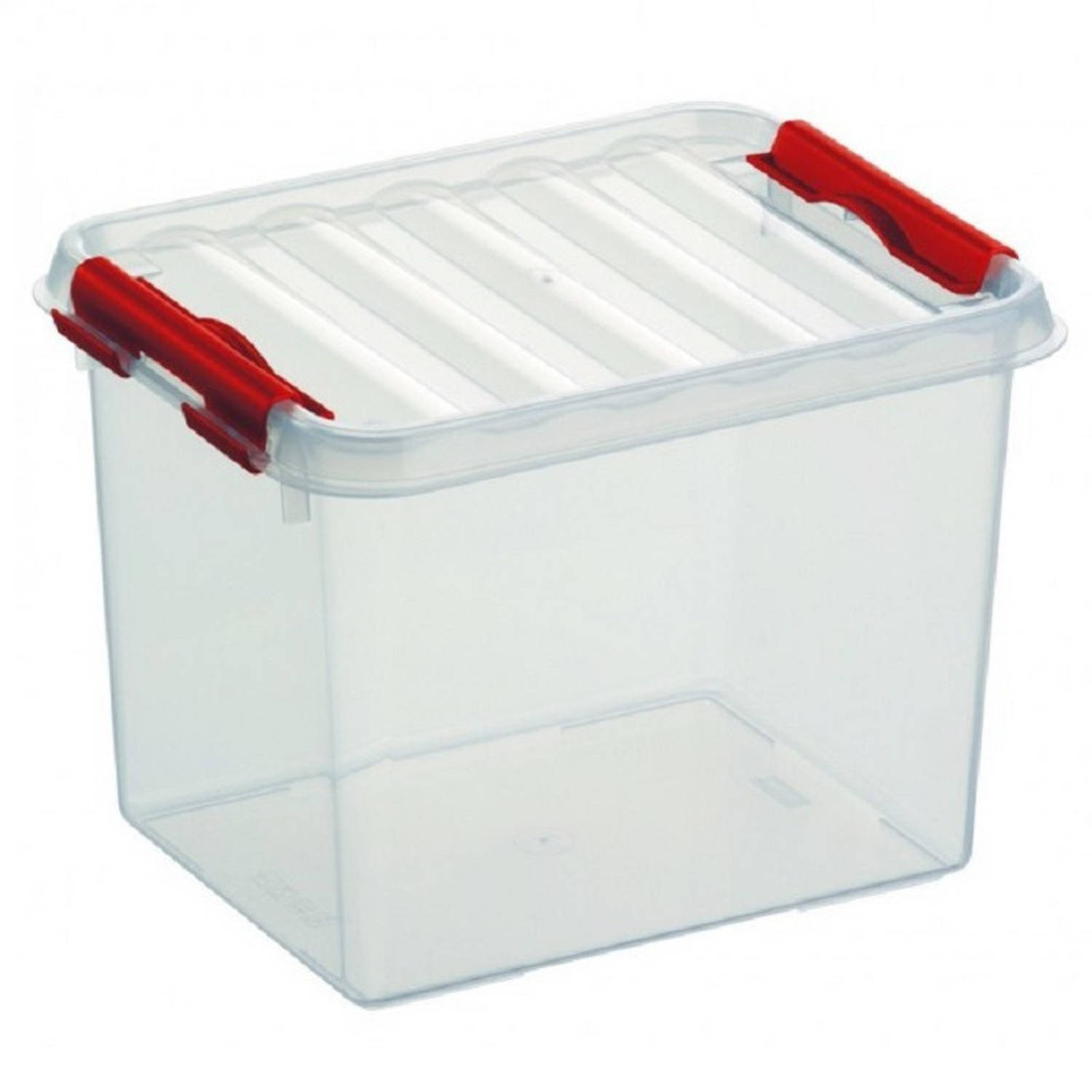 Kunststof Stapelbare Opbergbak 3 Liter 20 X 15 X 14 Cm - Opbergbox