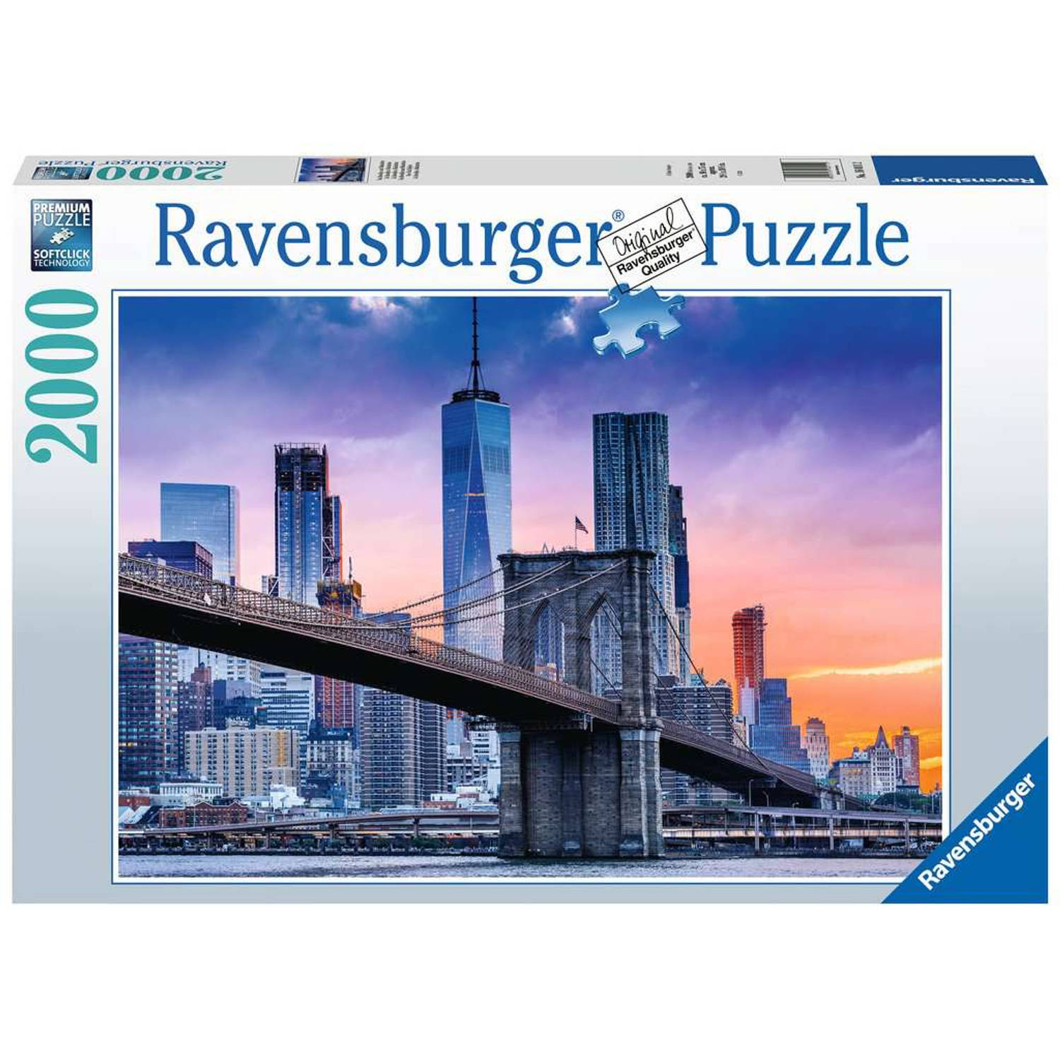 Ravensburger Puzzel Brooklyn - Manhatten