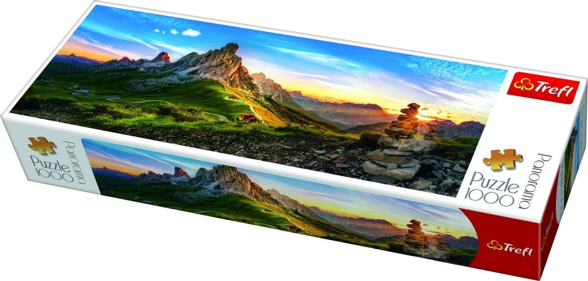 Massamarkt Puzzel 1000 Pcs Panorama - Dolomites