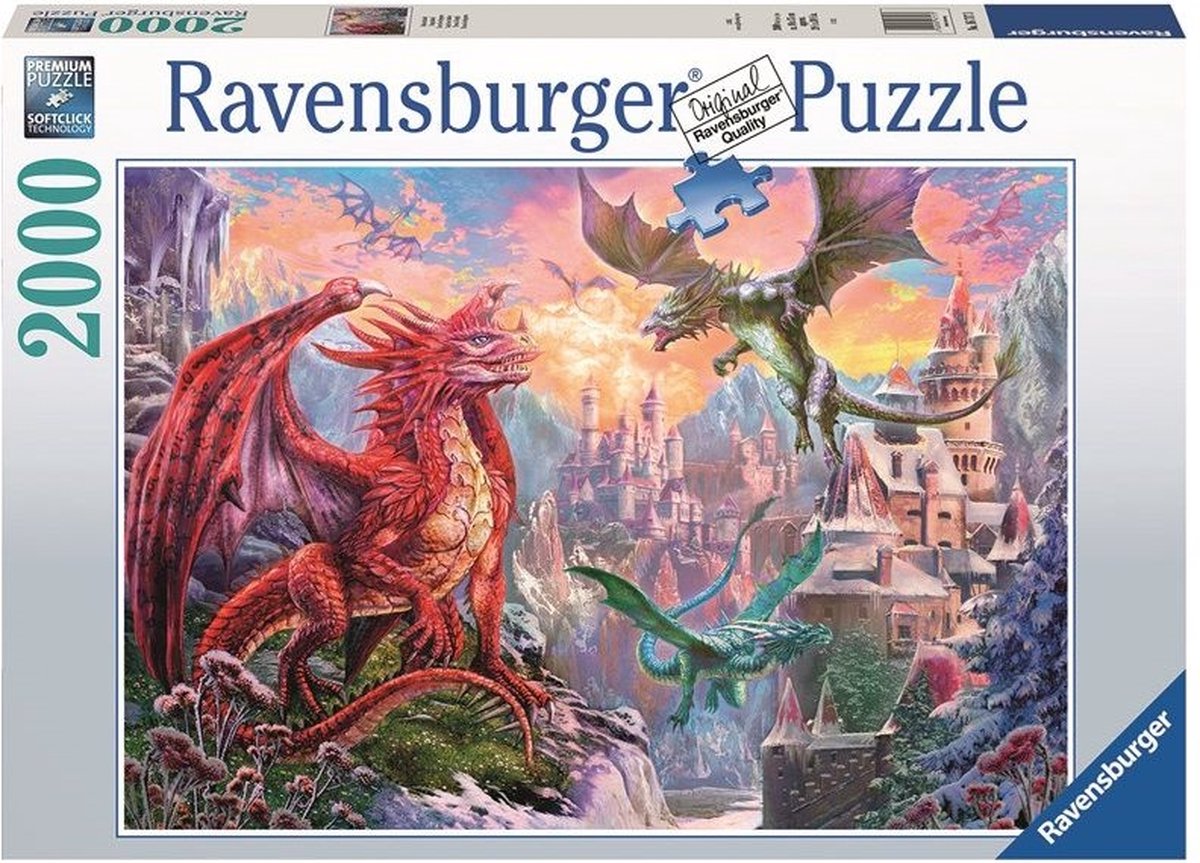 Ravensburger Puzzel 2000 Pcs Drakenland