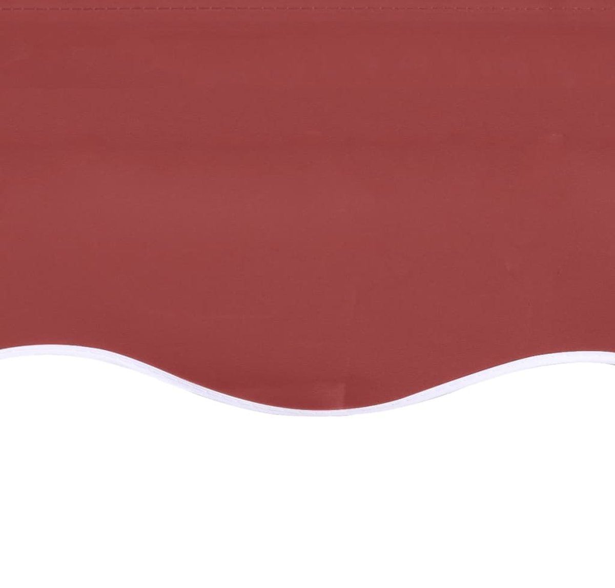 Vidaxl Vervangingsdoek Voor Luifel 6x3 M Bordeaux - Rood