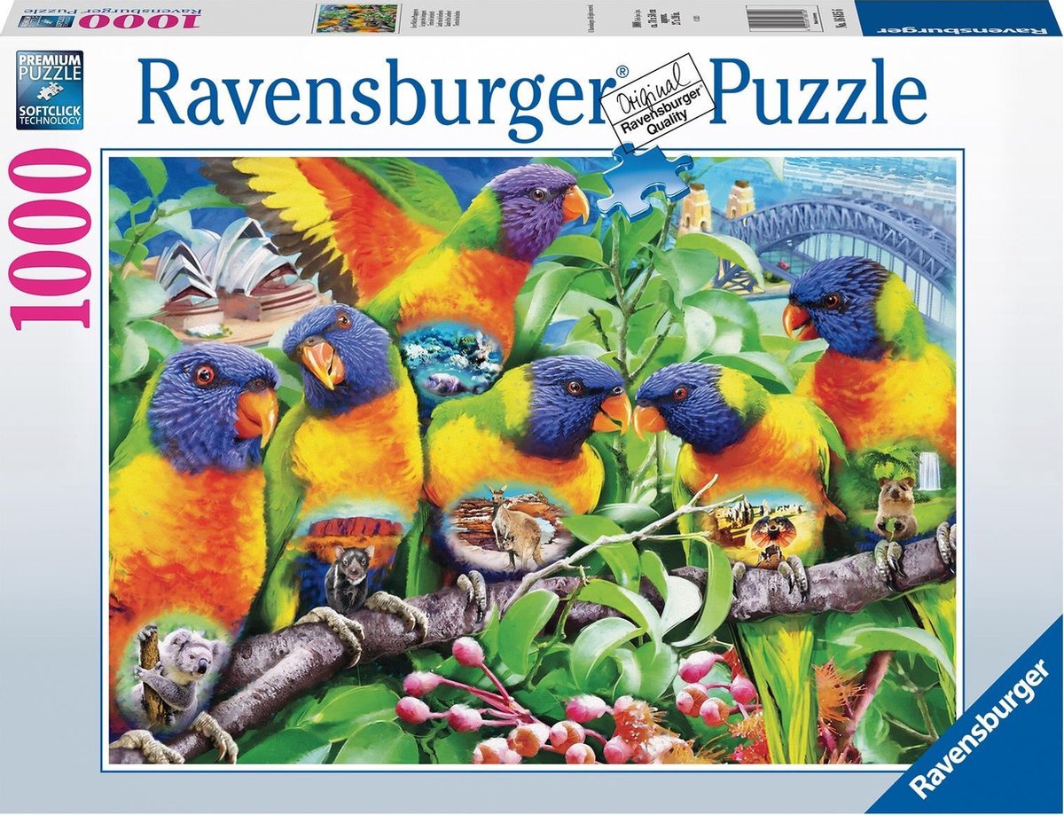 Ravensburger Puzzel Land V/d Lorikeets