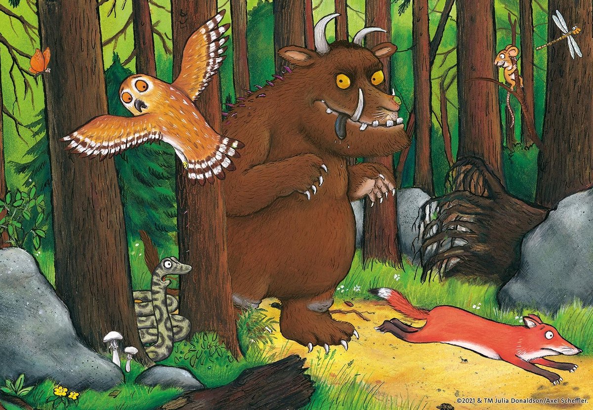 Ravensburger Puzzel The Gruffalo 2x24pcs
