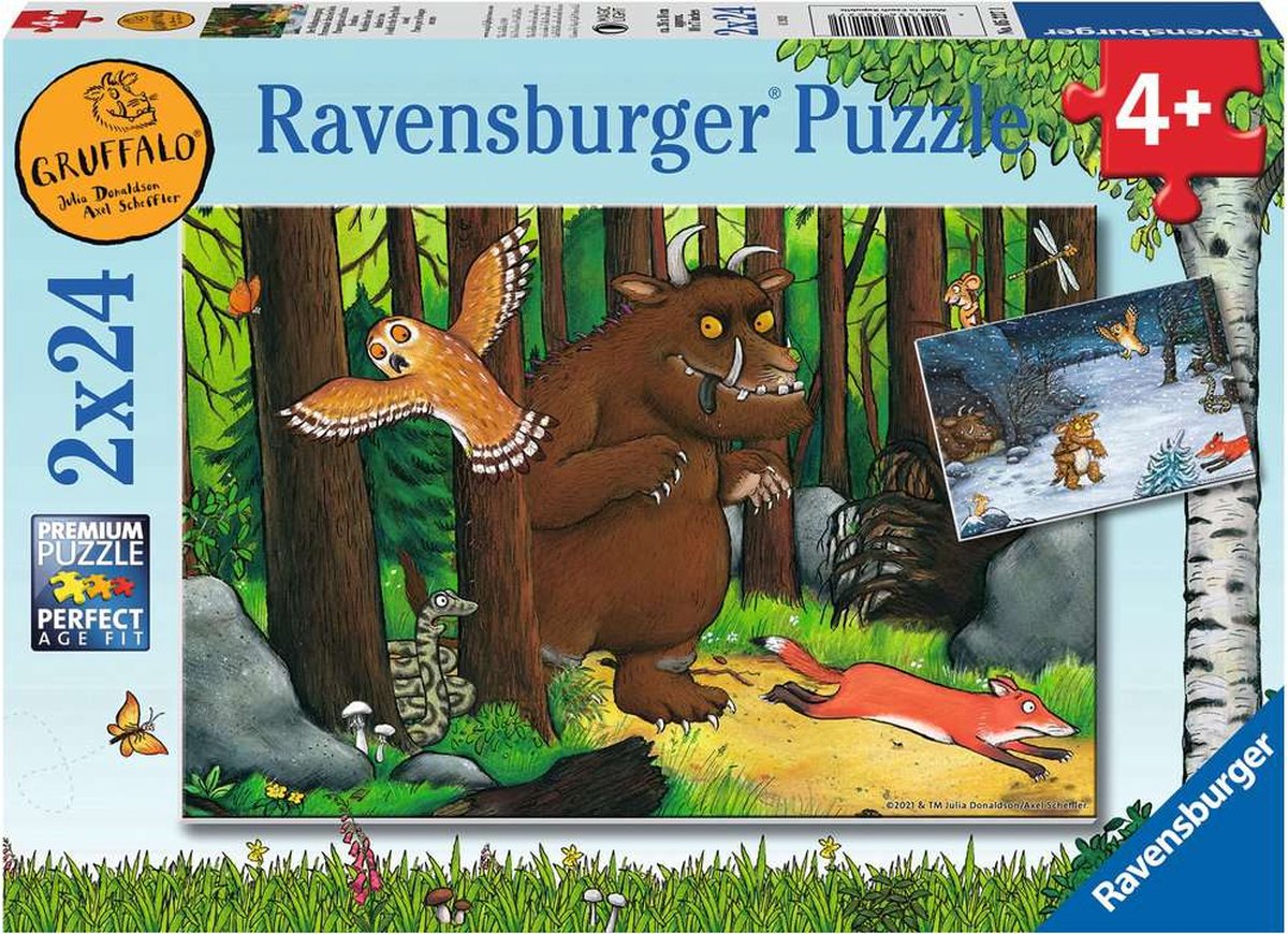 Ravensburger Puzzel The Gruffalo 2x24pcs