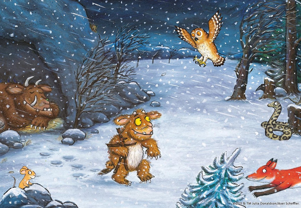 Ravensburger Puzzel The Gruffalo 2x24pcs