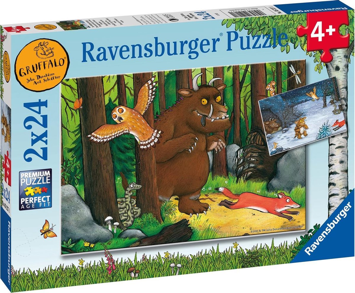 Ravensburger Puzzel The Gruffalo 2x24pcs