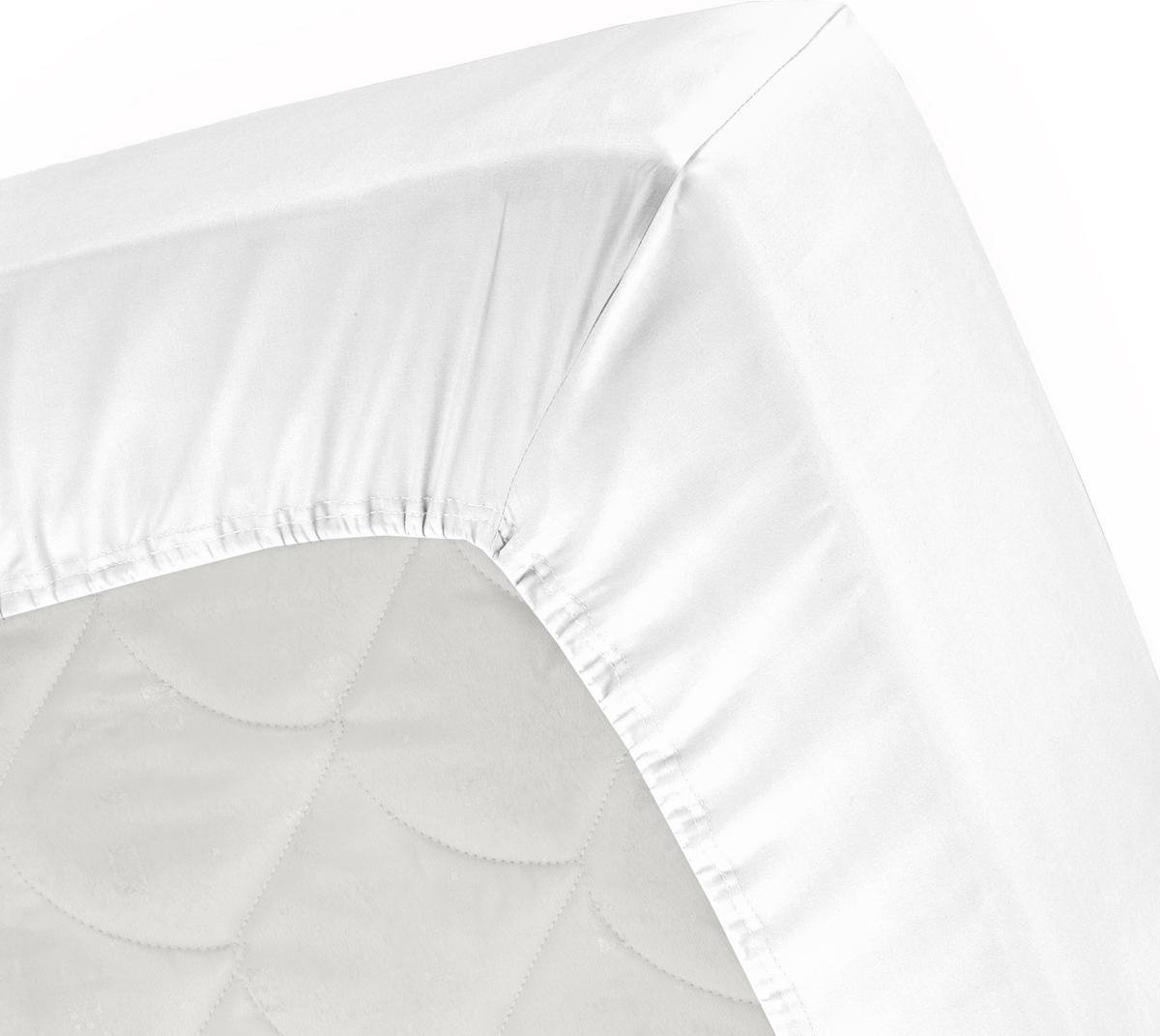 Cinderella Hoeslaken Flanel 30cm Hoekhoogte - White 120x200/210cm