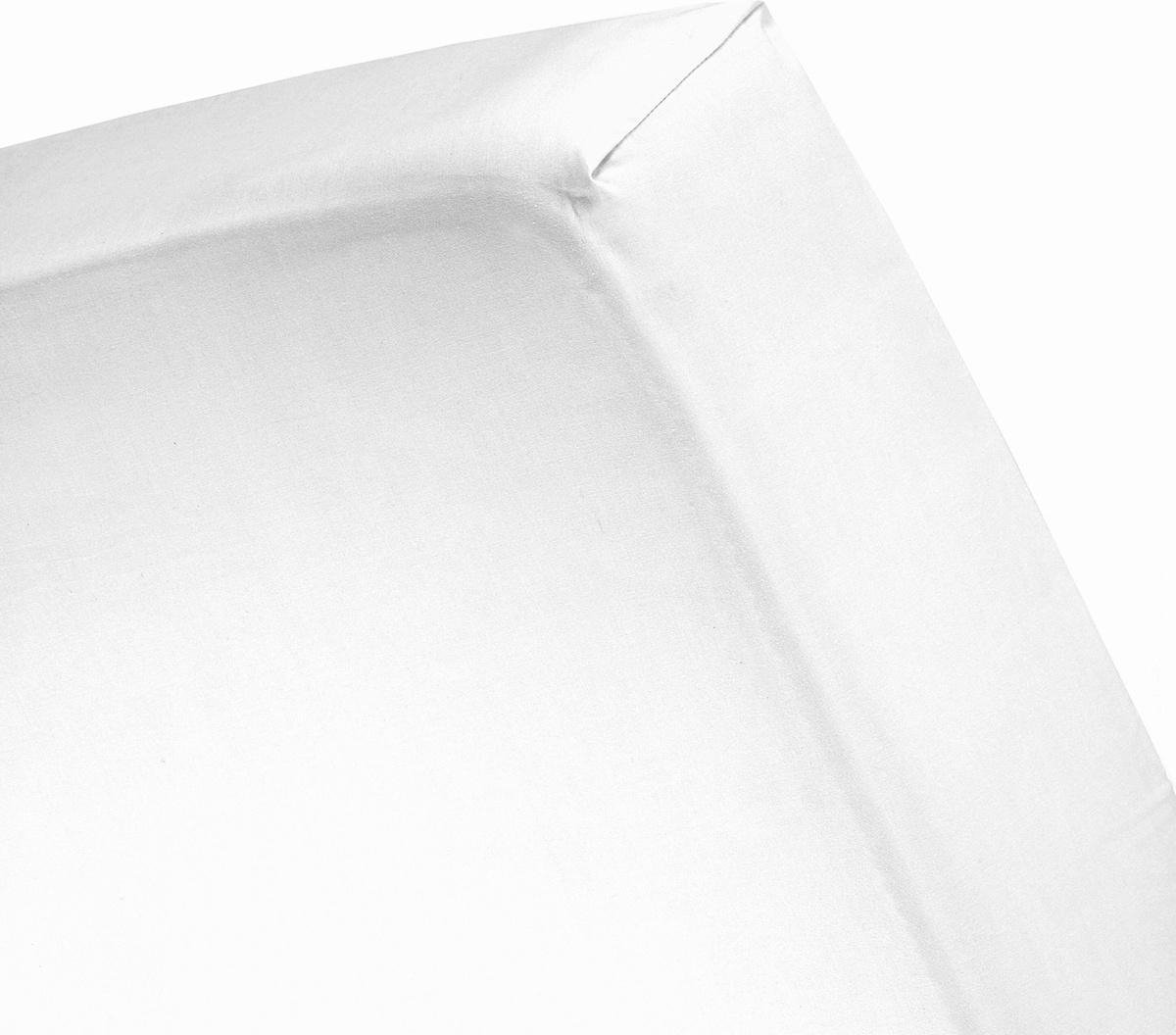 Cinderella Hoeslaken Flanel 30cm Hoekhoogte - White 100x200/210cm