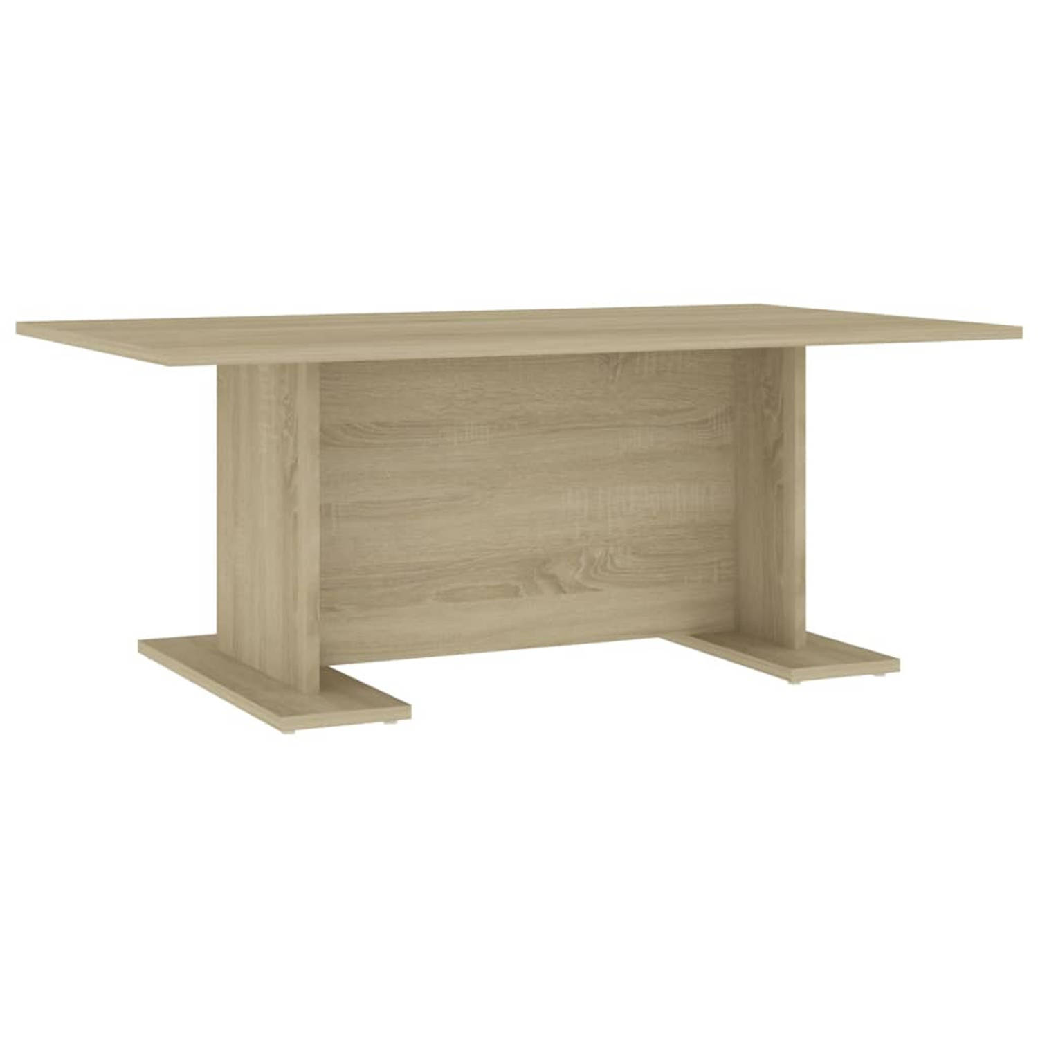 Vidaxl Salontafel 103,5x60x40 Cm Spaanplaat Sonoma Eikenkleurig - Bruin