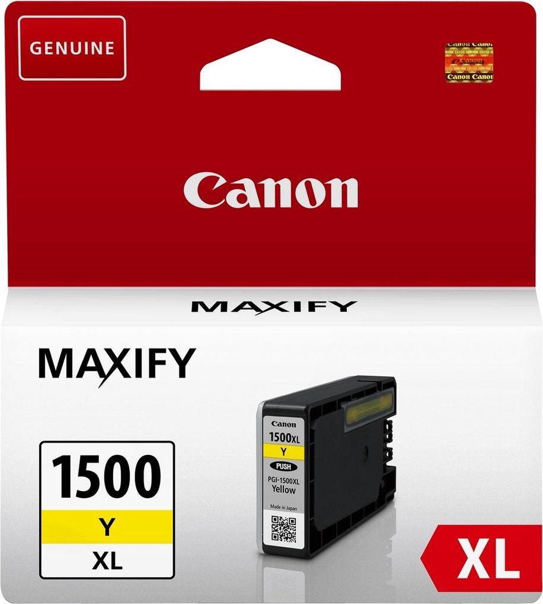 Canon PGI-1500XL - Inktcartridge / - Geel