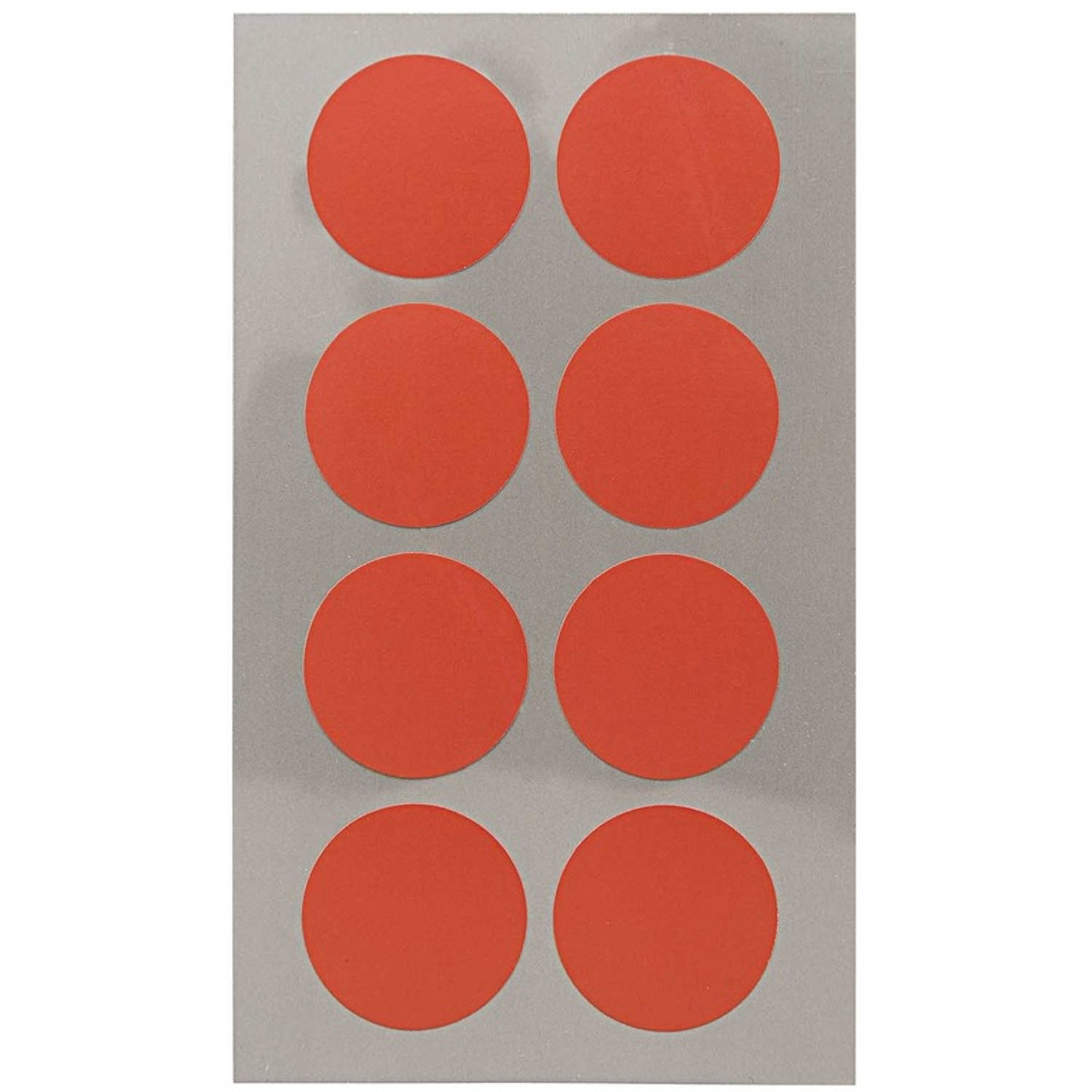 32x Stippen Stickers 25 Mm - Stickers - Rood