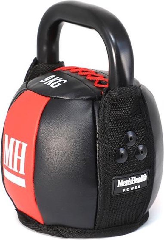 Men's Health Soft Kettlebell - 9kg - Rood