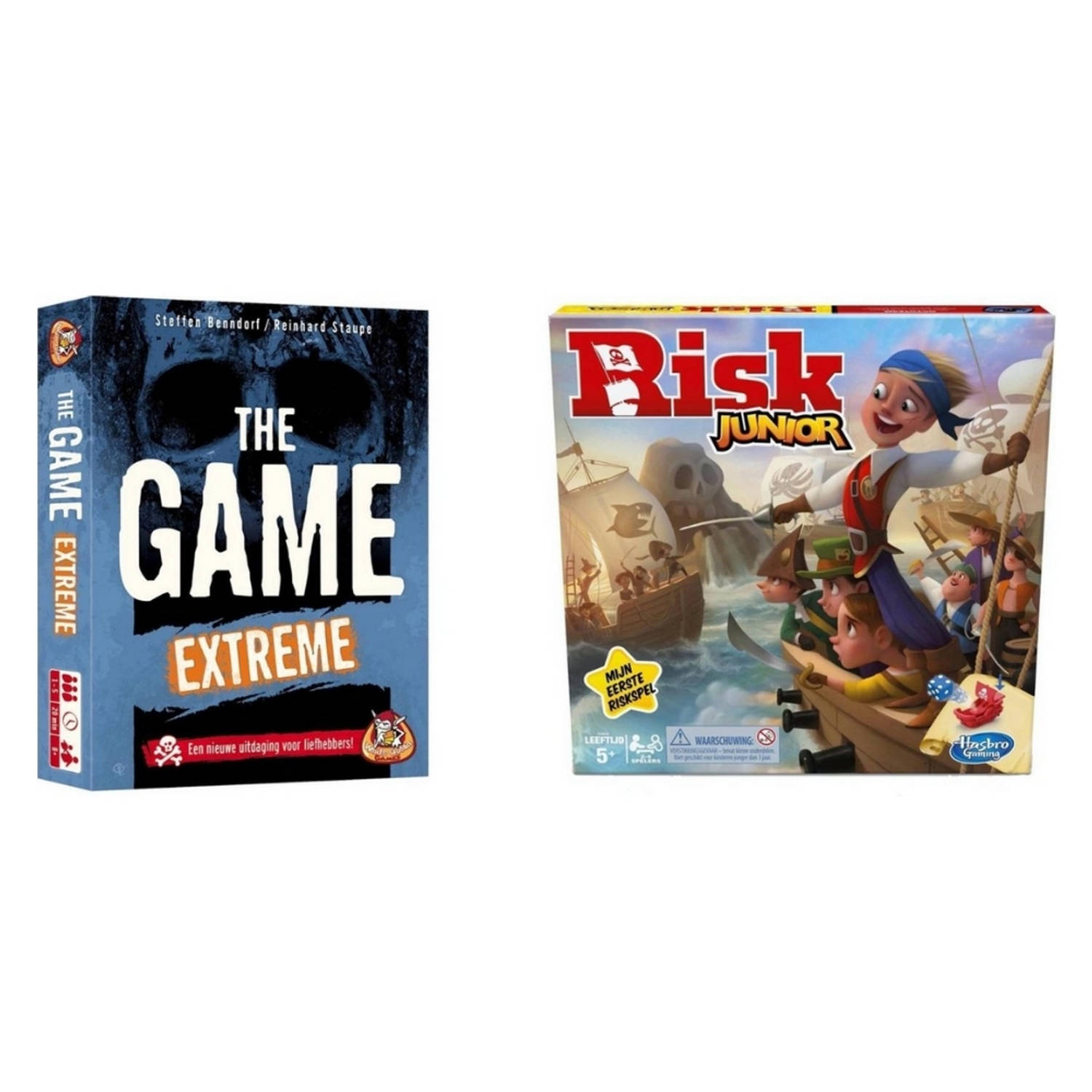 Hasbro Spellenbundel - 2 Stuks - The Game Extreme & Risk Junior