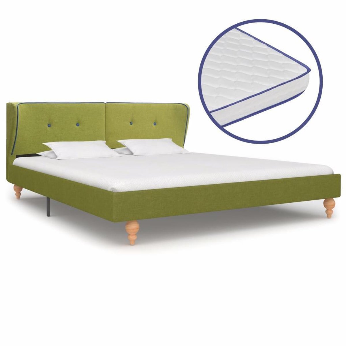 Vidaxl Eetkamerstoelen 6 St Stof Bordeaux - Rood