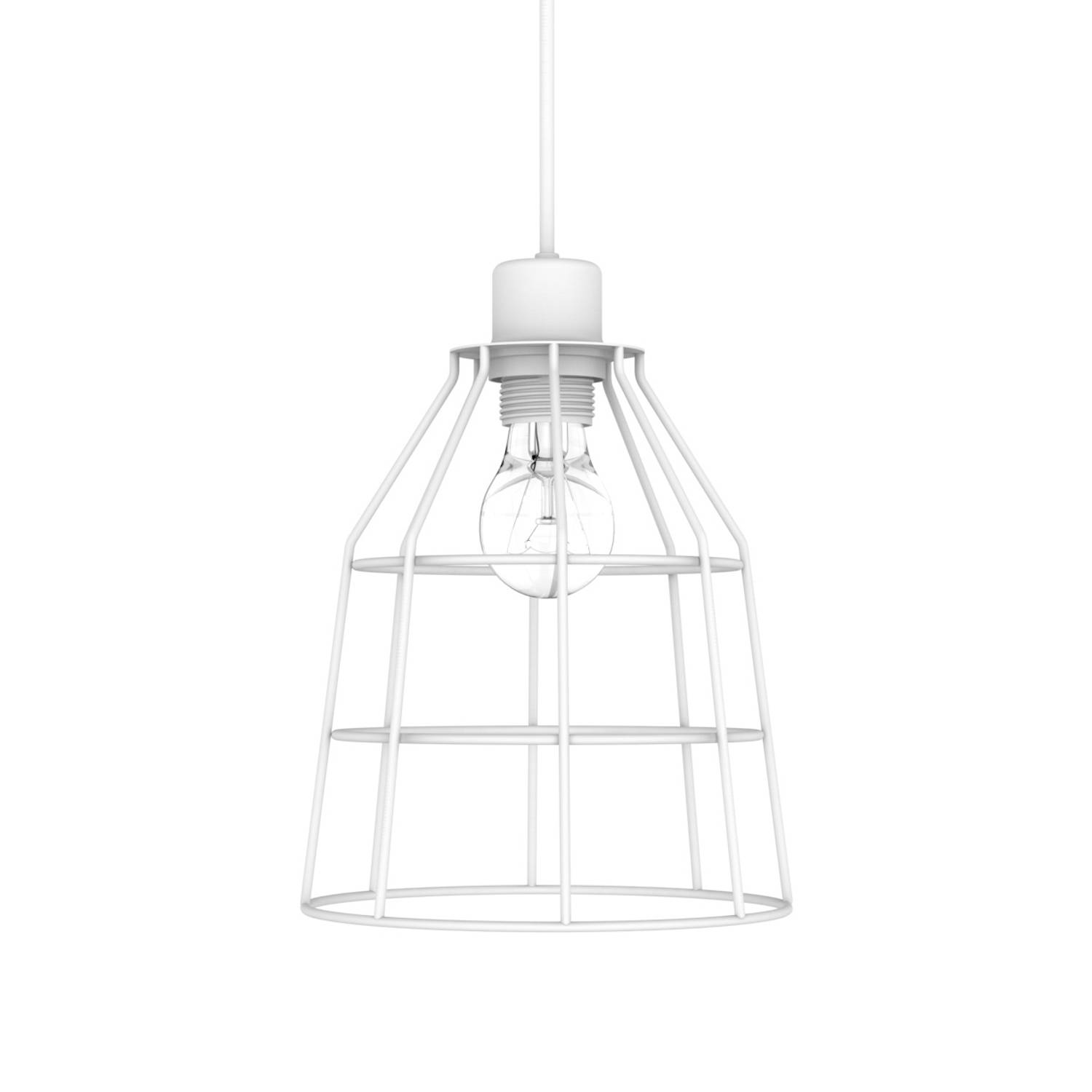 TAK Design Hanglamp Jonas 20 X 28 Cm E27 Staal 40w Wit