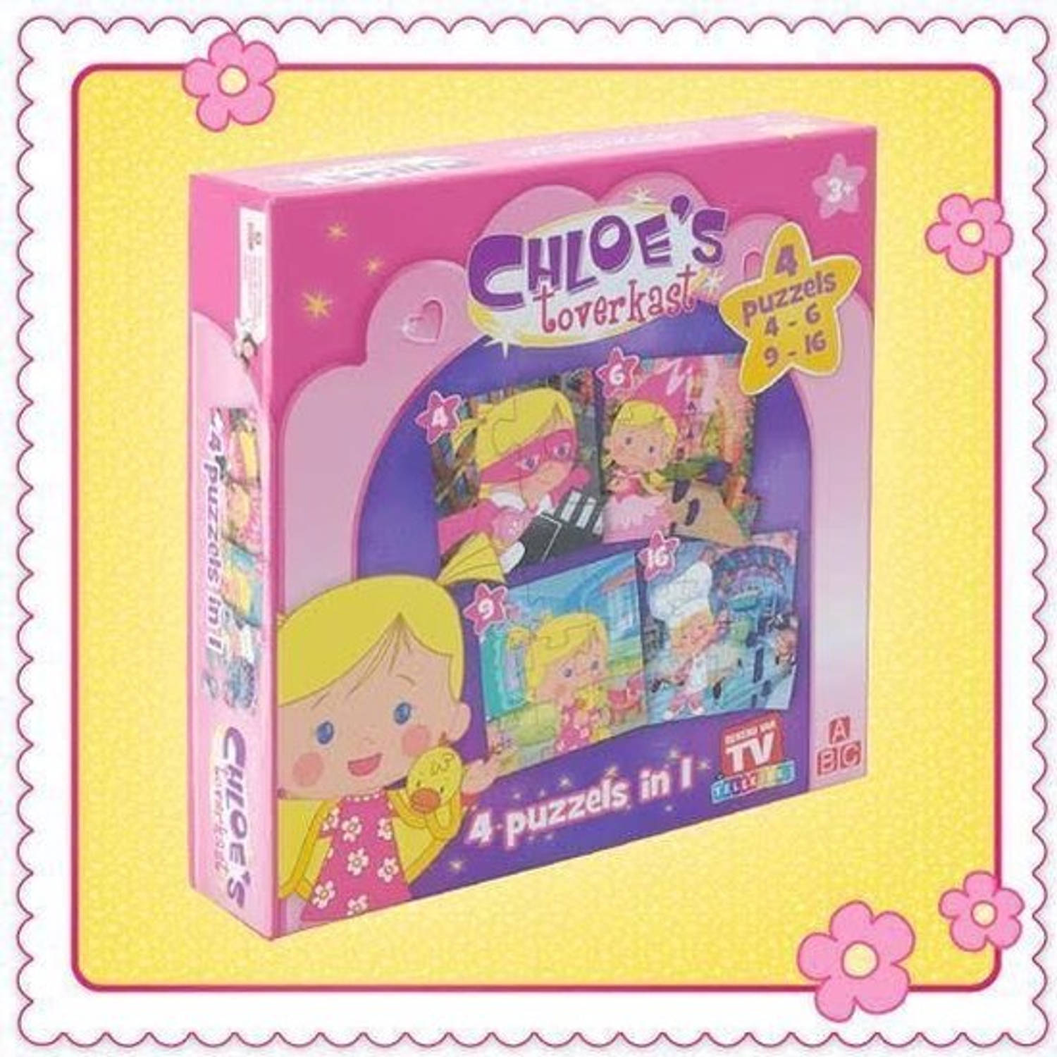 Telekids Chloe's 4 Puzzels In 1