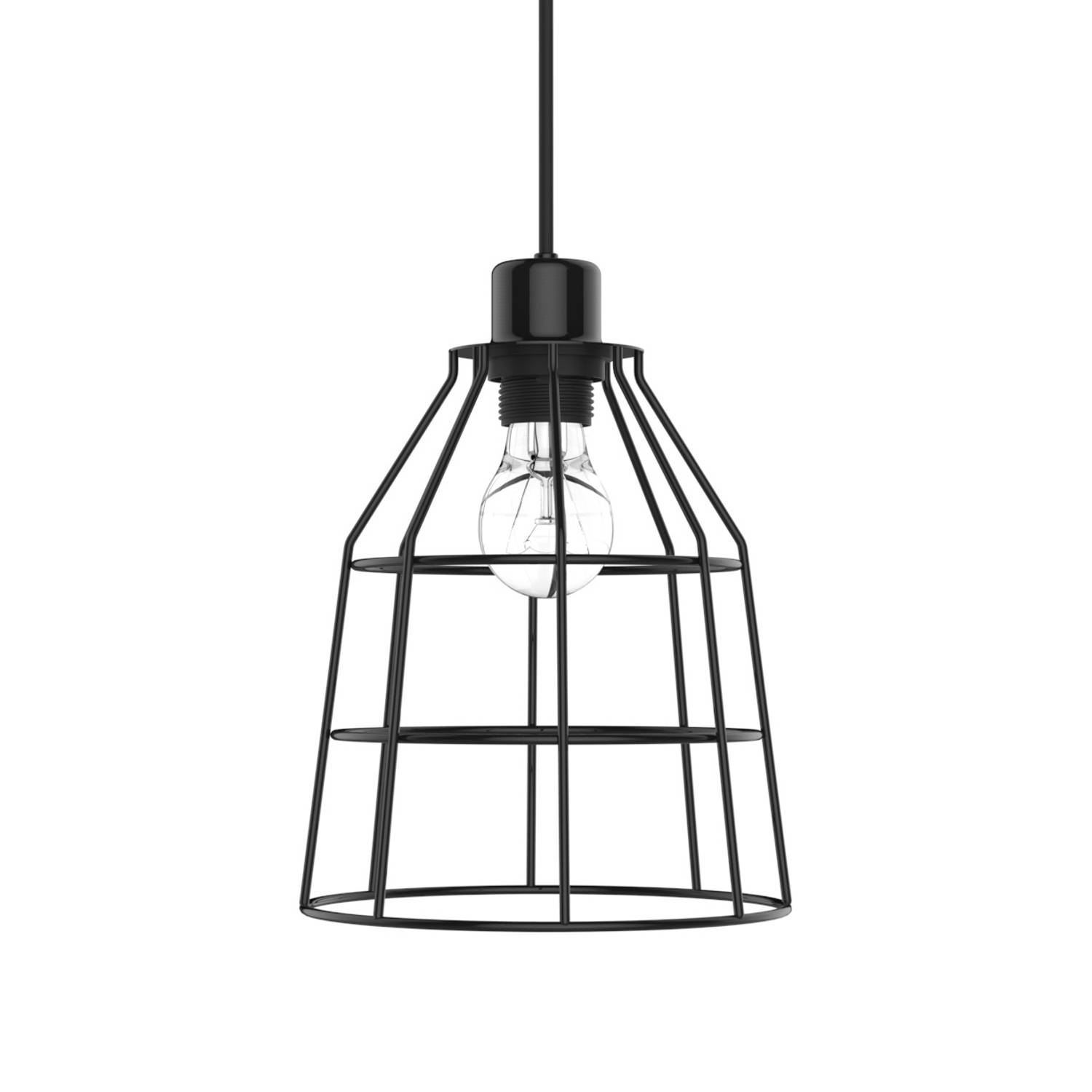 TAK Design Hanglamp Jonas 20 X 28 Cm E27 Staal 40w - Zwart