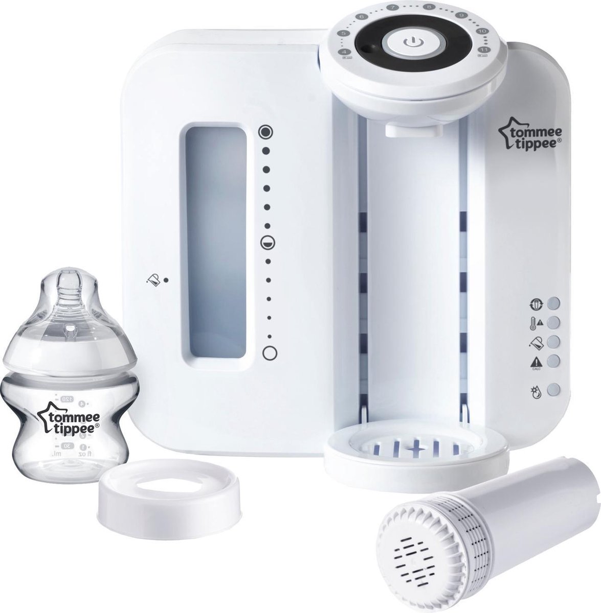 Tommee Tippee Perfect Prep - Flesvoorbereiding - Nieuwe Hotshot-functie - Wit