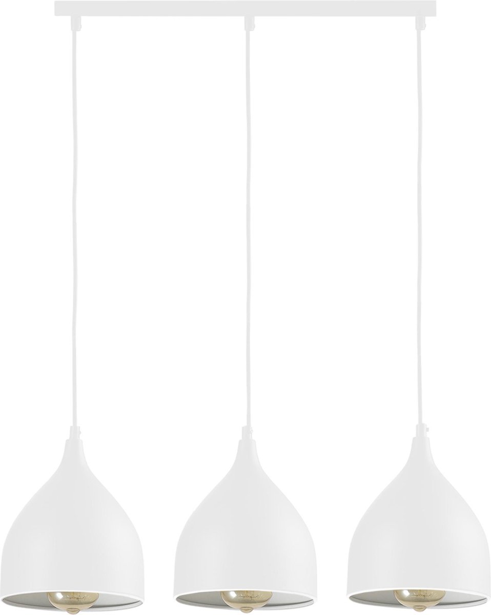 Quvio Hanglamp 3-lichts Wit - Quv5061l-white