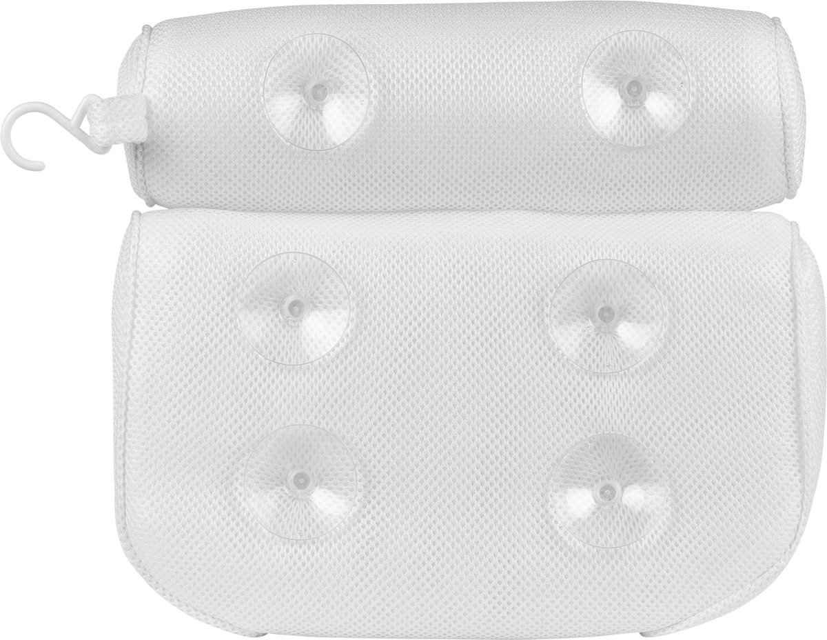 Quvio Badkussen Met Haakje - Wit