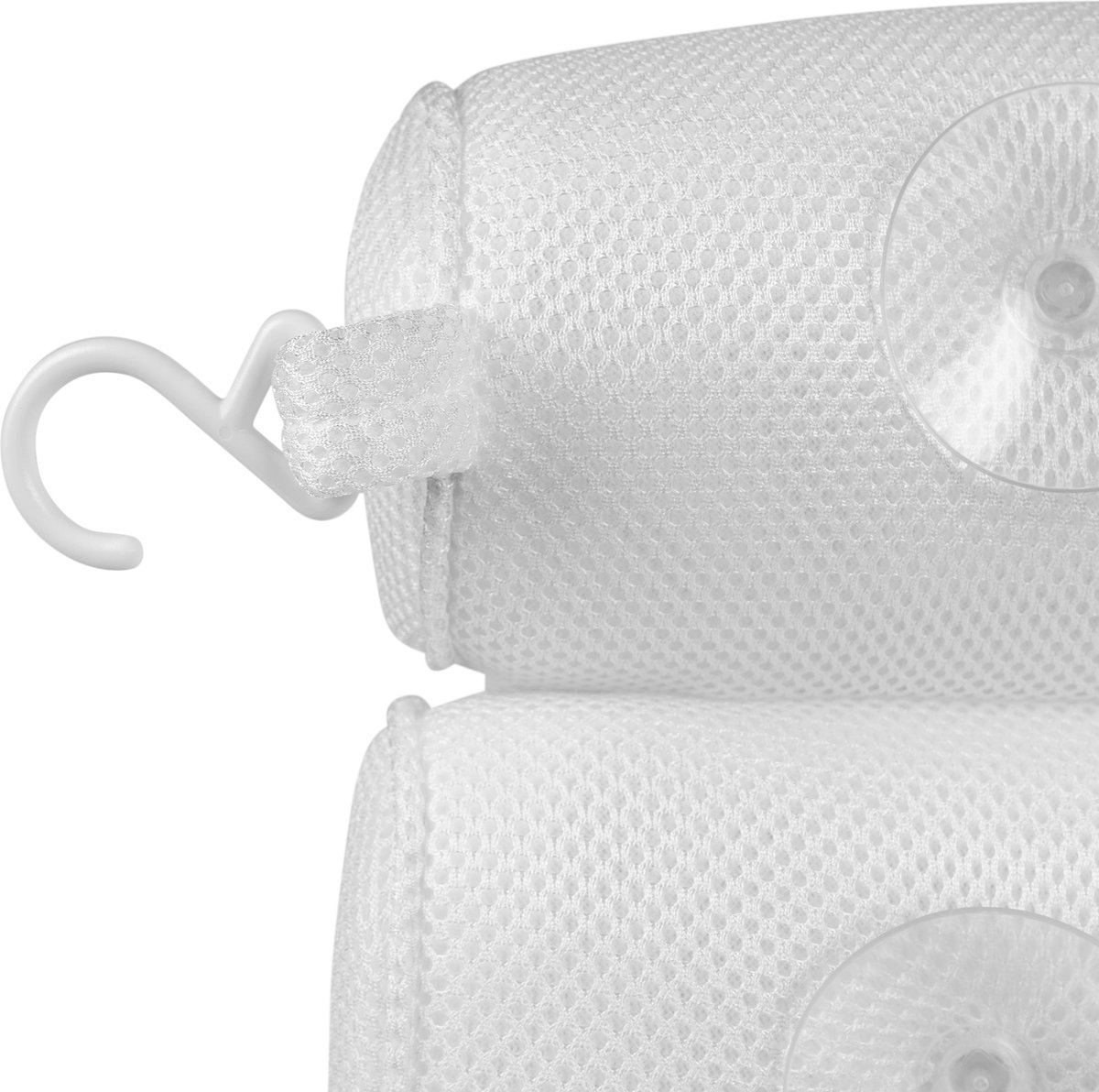 Quvio Badkussen Met Haakje - Wit