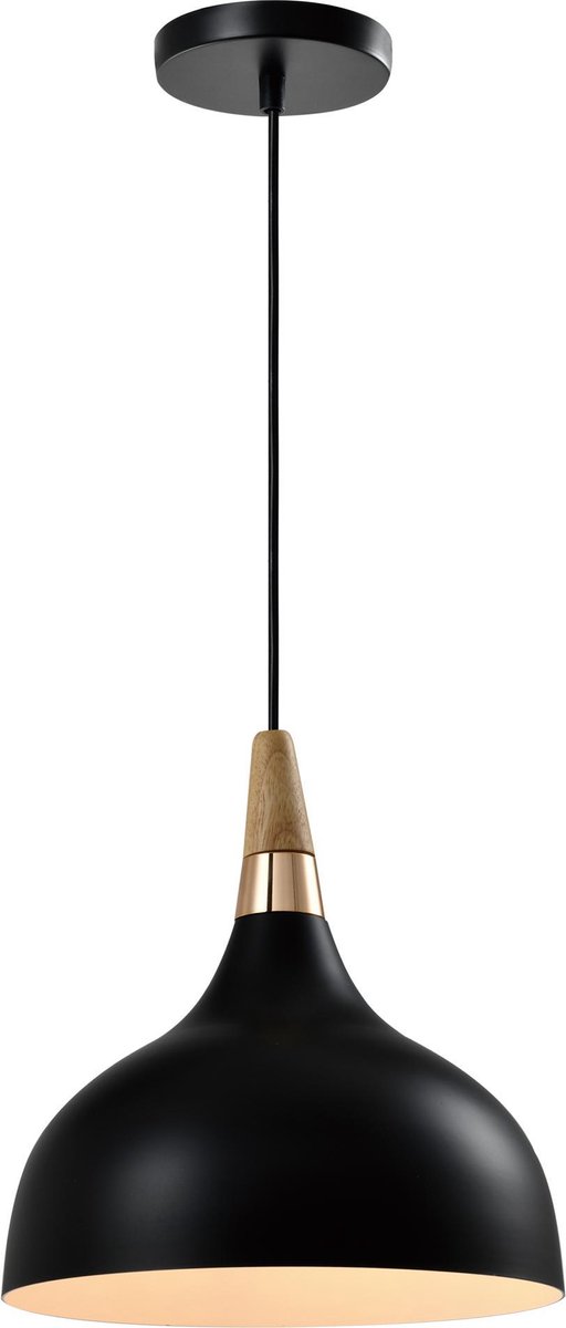 Quvio Hanglamp Rond - Quv5136l-black - Zwart