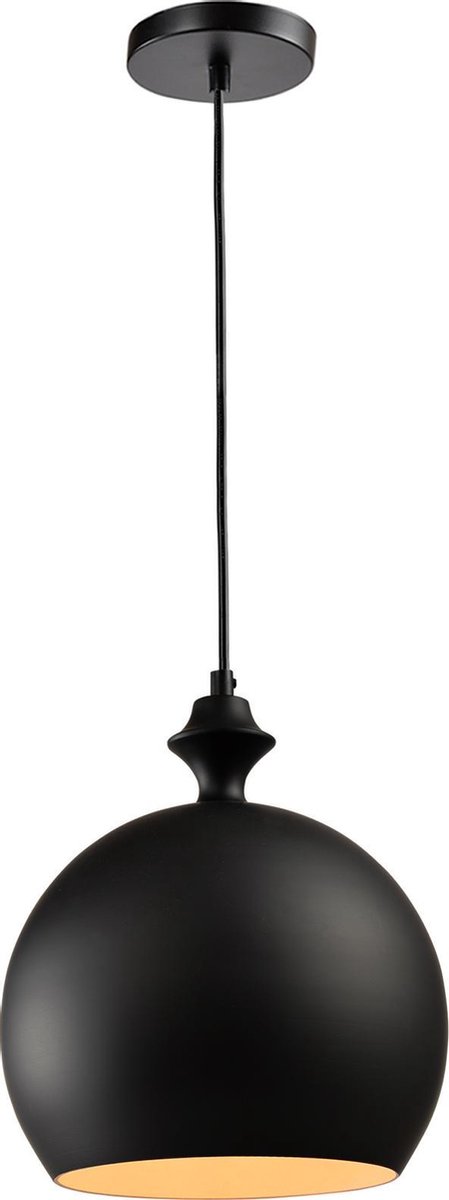 Quvio Hanglamp Rond - Quv5109l-black - Zwart