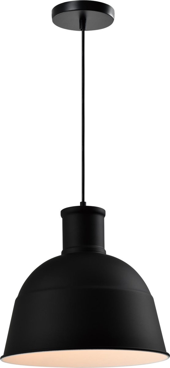 Quvio Hanglamp Rond - Quv5121l-black - Zwart