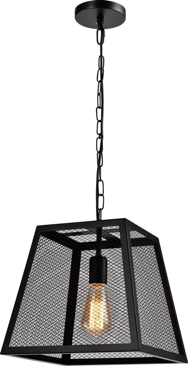 Quvio Hanglamp Vierkant - Quv5112l-black - Zwart