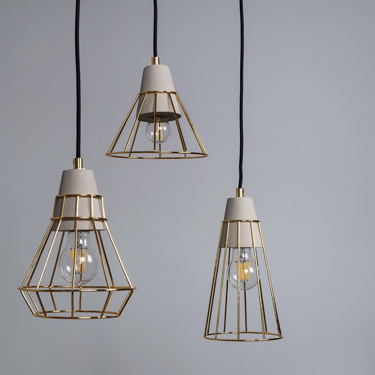 Quvio Hanglamp Rond Goud - Quv5098l-gold
